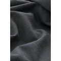 H&M Home Покривало вафельного плетіння, темно-сірий, 260x260 0253757043 | 0253757043
