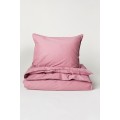 H&M Home Комплект постільної білизни з бавовни, Рожевий, 150x200 + 50x60 0453850028 | 0453850028