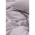 H&M Home Комплект постільної білизни з бавовни, Світло-пурпуровий, Різні розміри 0453850057 0453850057