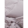 H&M Home Двоспальна постільна білизна з бавовни, Світло-пурпуровий, 200x200 + 50x60 0453853054 | 0453853054