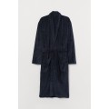 H&M Home Флісовий халат, Темно синій, Різні розміри 0575238006 | 0575238006