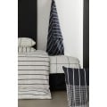 H&M Home Односпальна постільна білизна, Темно-сірий/смугастий, Різні розміри 0690351001 | 0690351001