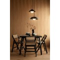 H&M Home Розкладний дерев'яний стілець, Чорний/Ратан 0785356001 0785356001