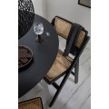 H&M Home Розкладний дерев'яний стілець, Чорний/Ратан 0785356001 0785356001