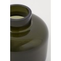 H&M Home Маленька скляна ваза, Темно-зелений 0788297002 | 0788297002