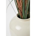 H&M Home Велика теракотова ваза, Натуральний білий 0813460001 0813460001
