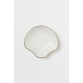 H&M Home Мініатюрна тарілка у формі черепашки, Білий/гребінець 1214696001 1214696001