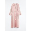 H&M Home Сатиновий халат, Пудрово-рожевий, Різні розміри 0892090006 | 0892090006