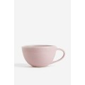 H&M Home Велика керамічна чашка, Рожевий 0898008007 | 0898008007