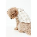 H&M Home Толстовка для собак з флісу, Білий/гусяча лапка, Різні розміри 0906339018 | 0906339018
