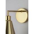 houseof Довгастий настінний світильник з металевим плафоном - золото 0940612004 | 0940612004