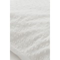 H&M Home Наволочка з тканини плюметі, Білий, 50x60 0963057001 | 0963057001