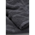 H&M Home Великий банний рушник, темно-сірий, 100x150 0980488005 | 0980488005