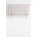 H&M Home Рулонна штора з льоном, Світло-сірий бежевий, 100x130 0991710004 | 0991710004