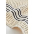 H&M Home Кухонний рушник вафельного плетіння, Світло-бежевий, 50x65 1019108006 | 1019108006