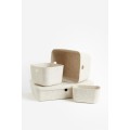 H&M Home Фетровий кошик для зберігання, Натуральний білий меланж 1022647007 | 1022647007