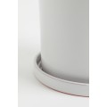 H&M Home Великий вазон з піддоном, Білий 1023305001 | 1023305001