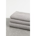 H&M Home Великий банний рушник вафельного плетіння, Сірий, 100x150 1067893001 1067893001