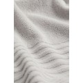 H&M Home Великий бавовняний банний рушник, 2 шт., світло сірий, 100x150 1025195006 1025195006