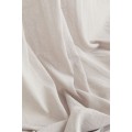 H&M Home Багатофункціональна штора з суміші льону, 2 шт., Світло-сірий бежевий, 120x250 1039973005 | 1039973005