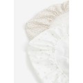 H&M Home Чохол для пеленального килимка, Білі квіти, 50x70 1041276003 1041276003