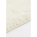 H&M Home Пухнастий килим, Білий, D200 1041460001 1041460001