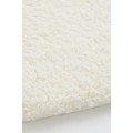 H&M Home Пухнастий килим, вершковий, D140 1041461001 | 1041461001