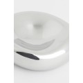 H&M Home Маленьке металеве блюдо, сріблястий 1046063002 | 1046063002