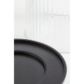 H&M Home Підсвічник із прозорого рифленого скла, Прозоре скло/чорне 1066697001 | 1066697001
