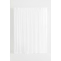 H&M Home Широка штора з мультифункціональною стрічкою, Білий, 300x300 1072162001 | 1072162001
