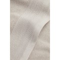 H&M Home Великий банний рушник з бавовняної махри, Світло-сірий бежевий, 100x150 1074987003 1074987003