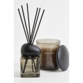 H&M Home Ароматична свічка в скляному контейнері, Чорний/димчастий ліс 1090086003 1090086003