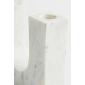 H&M Home Мармуровий свічник, Білий 1090256001 | 1090256001