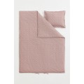 H&M Home Односпальна постільна білизна у візерунки, Античний рожевий/Маленькі квіти, 150x200 + 50x60 1090491001 | 1090491001