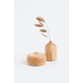 H&M Home Мініатюрна дерев'яна ваза, Світло-бежевий 1091028005 | 1091028005