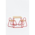 H&M Home Дитячий стіл з табуретами, червоний 1096728002 1096728002