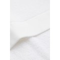 H&M Home Великий банний рушник з бавовняної махри, Білий, 100x150 1097301001 | 1097301001
