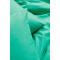 H&M Home Двоспальна постільна білизна, Зелений, 200x200 + 50x60 1100566007 | 1100566007