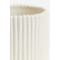 H&M Home Керамічне кашпо, Натуральний білий 1105515001 | 1105515001