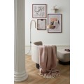 H&M Home Плед з суміші вовни, світло рожевий, 130x170 1106954008 | 1106954008