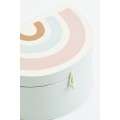 H&M Home Картонна шкатулка для прикрас, Світло-бірюзовий/райдужний 1108250001 | 1108250001