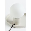 H&M Home Настільна металева лампа, Світло-бежевий 1111861002 | 1111861002