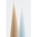 H&M Home Конічна свічка, Світло синій 1120398002 | 1120398002