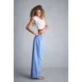 H&M Home Піжамні штани з твіла, Блакитний/Смугастий, Різні розміри 1121210012 | 1121210012