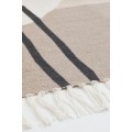 H&M Home Бавовняний килим, Бежевий/Візерунок, 70x200 1121244002 | 1121244002