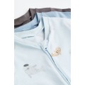 H&M Home Піжама-чоловічки з блискавкою, 3 шт., Світло-блакитний/ущільнення, Різні розміри 1124384003 1124384003