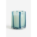 H&M Home Ароматична свічка в скляному контейнері, Бірюзовий/Вічнозелений ліс 1126374001 1126374001