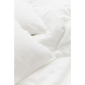 H&M Home Двоспальна постільна білизна з суміші льону, Білий, 200x200 + 50x60 1127676001 | 1127676001