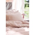 H&M Home Двоспальна постільна білизна з суміші льону, Пудрово-рожевий, 200x200 + 50x60 1127676005 | 1127676005