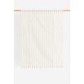 H&M Home Рулонна штора з суміші льону, Білий/Смужки, 100x130 1127725001 | 1127725001